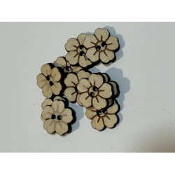 Flower buttons